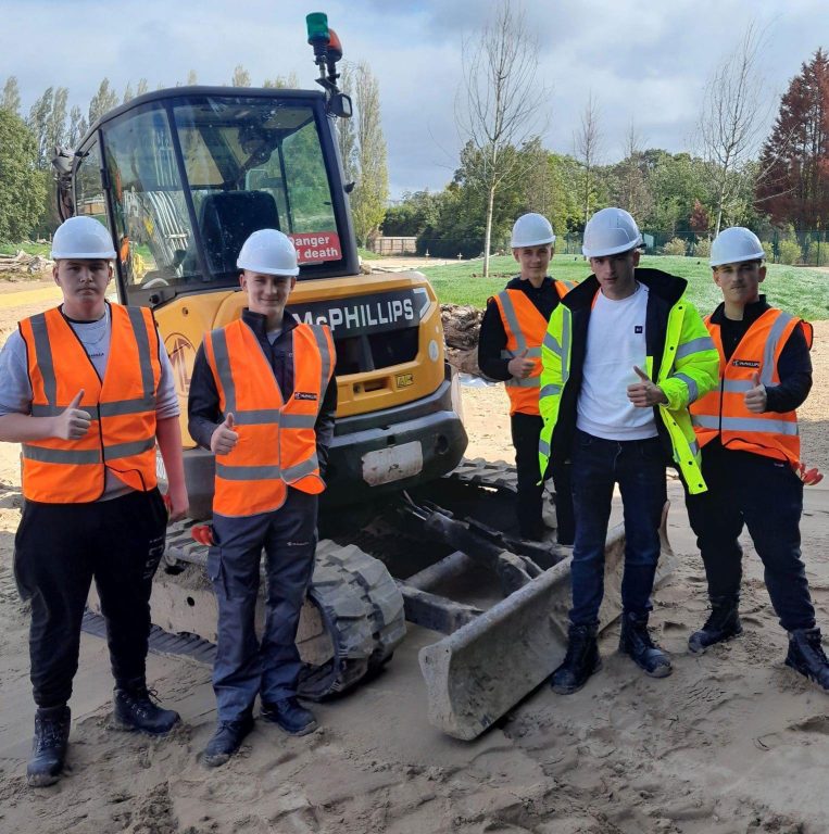 McPhillips apprentices at Chester Zoo